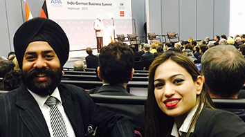 Indo-German Business Summit Hannover Germany 2015